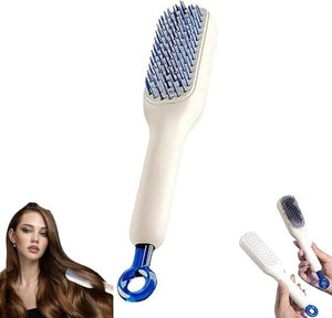 Self Cleaning Anti Static Massage Comb