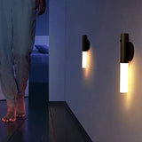 Luminaflux® Wooden Motion Sensor Light