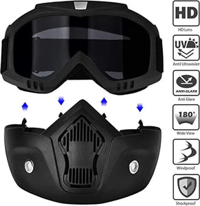 Anti Scratch UV Protective Goggle Mask
