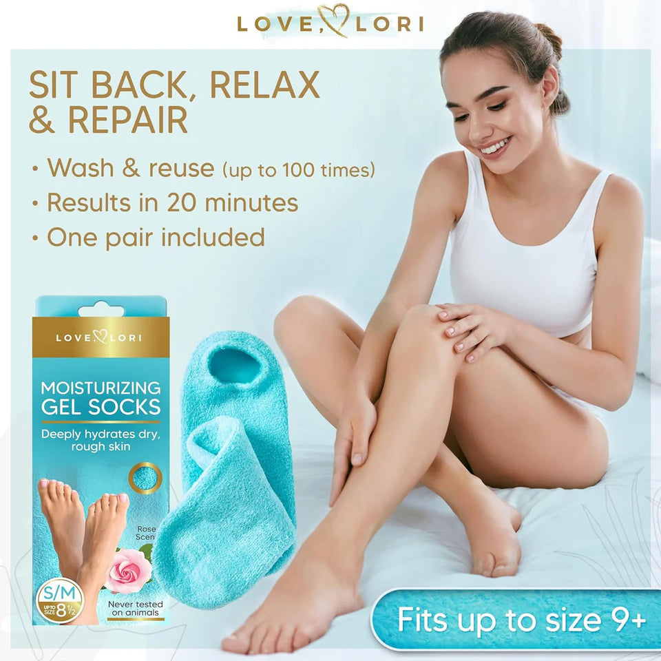 Glow Heels™ - Foot Spa Pedicure Silicone Socks For Men & Women