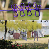 Stretchable Clothes Hanging Rope With Clips (Buy 1 Get 1 Free)