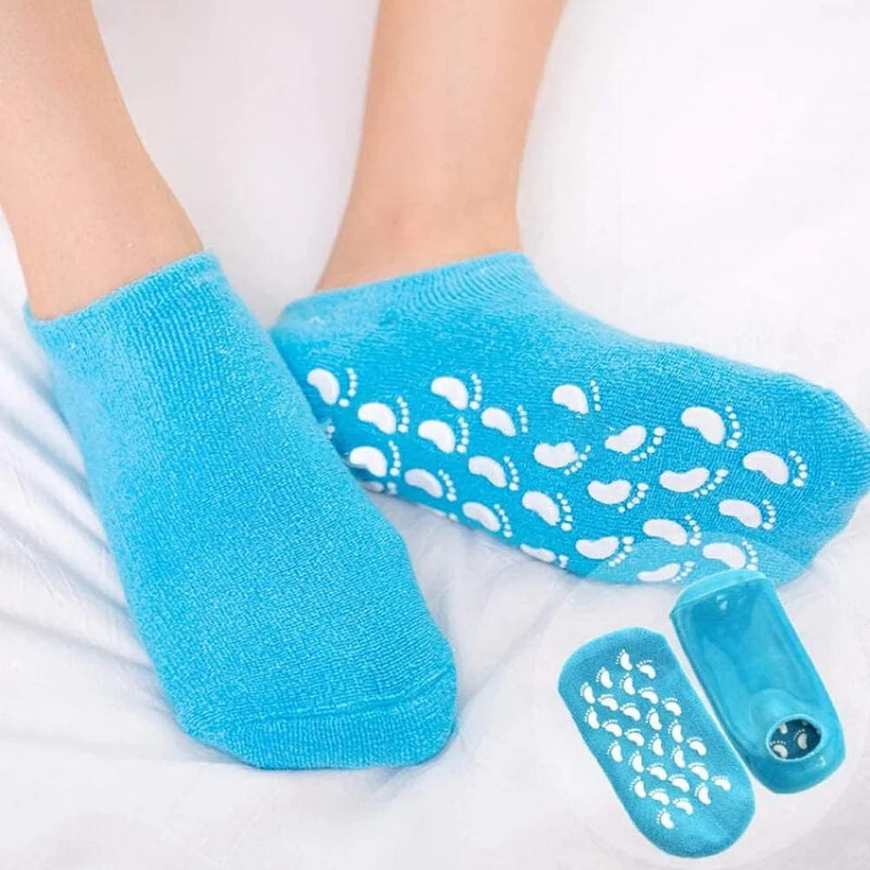 Glow Heels™ - Foot Spa Pedicure Silicone Socks For Men & Women