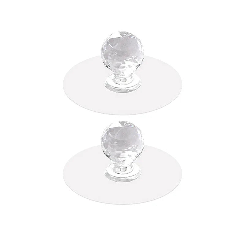 Multipurpose Self Adhesive Cabinet Drawer Knobs (Set of 10)