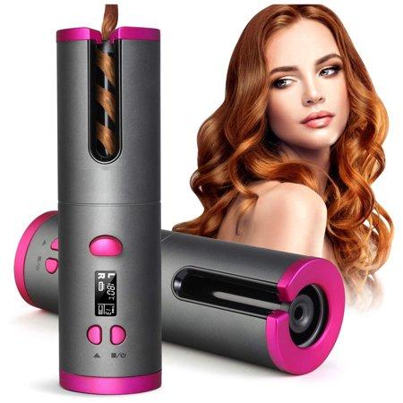 Auto-Rotating Ceramic Hair Curler