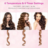 Auto-Rotating Ceramic Hair Curler