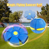 Magic UFO Throw Ball With Light - Random Colours