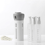 Smart Refillable 4 in 1 Toiletries Travel Dispenser