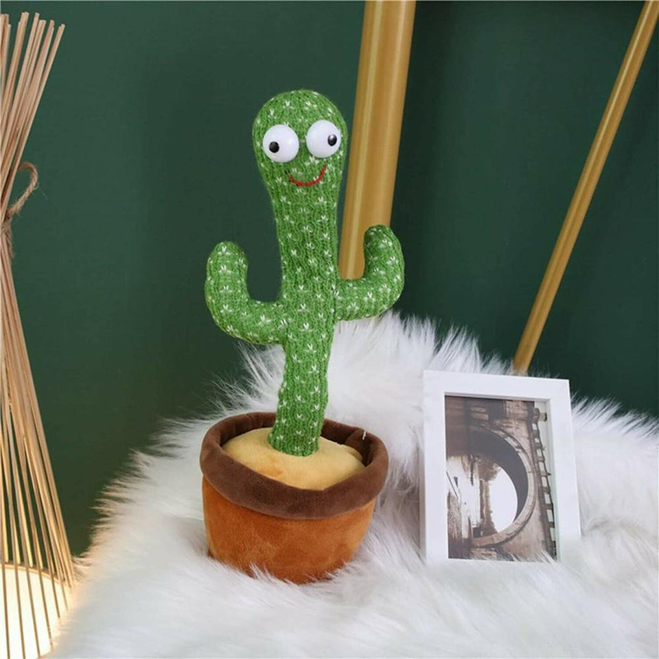 Electronic Shake Dancing Singing Cactus