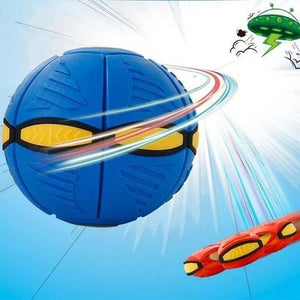 Magic UFO Throw Ball With Light - Random Colours