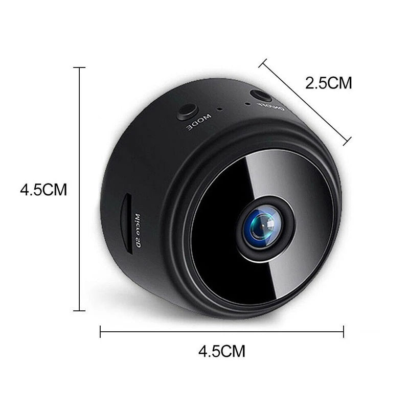 Nano WiFi Security Camera With Night Vision